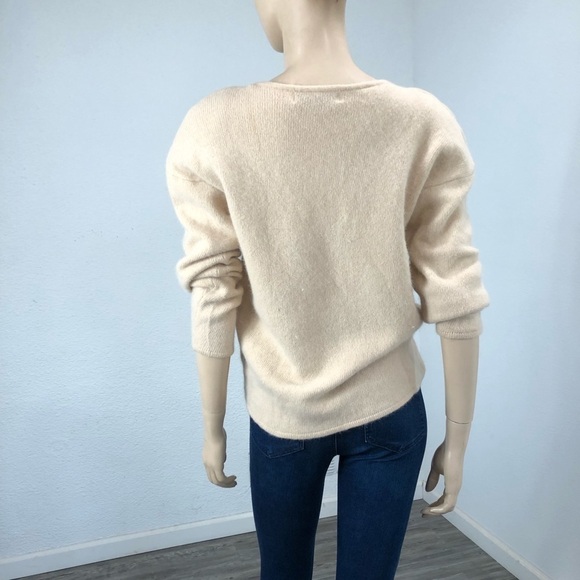 Vintage Outlander cream,beige overside sweater S:L - Picture 6 of 16